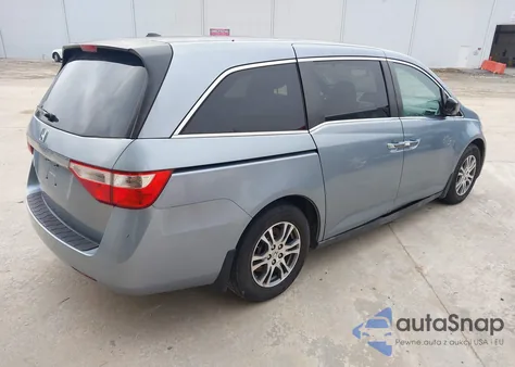2011 Honda Odyssey Ex-L z USA, uszkodzony, nr VIN 5FNRL5H66BB051141